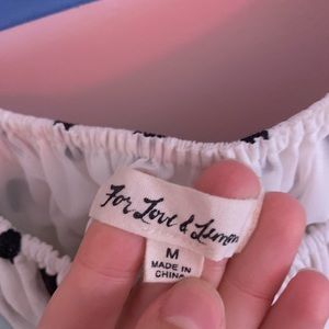 For love and lemons top